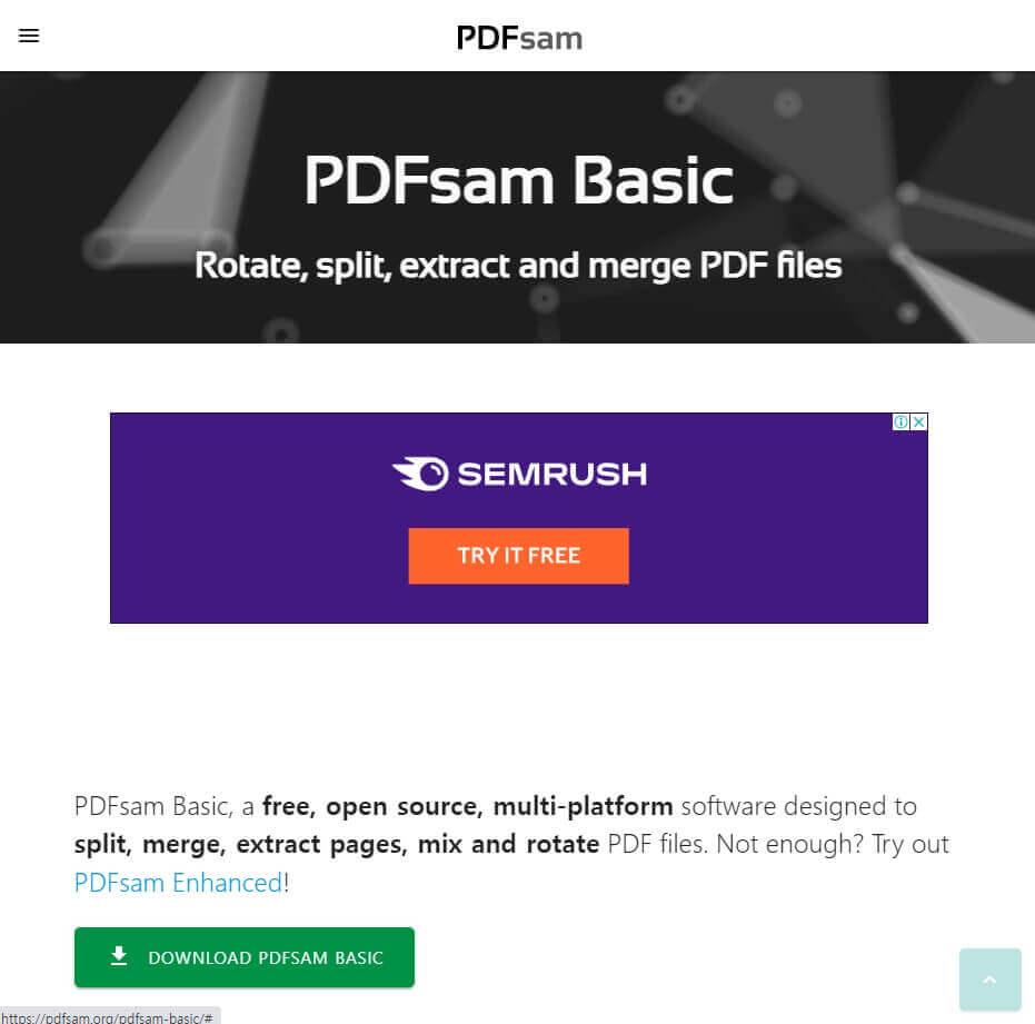pdf sam 무료 편집 프로그램 다운로드